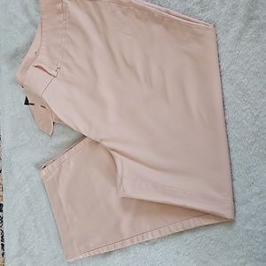 Peach color ankle pants